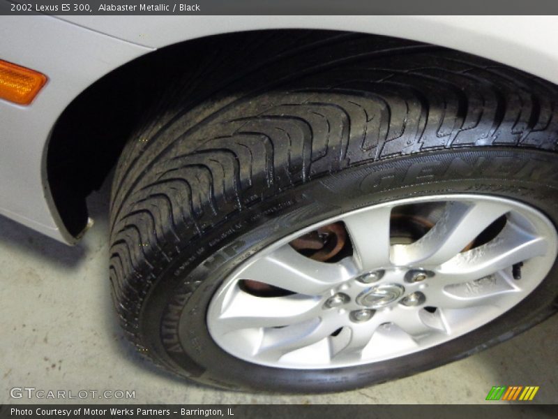 Alabaster Metallic / Black 2002 Lexus ES 300