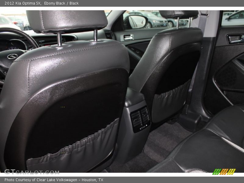 Ebony Black / Black 2012 Kia Optima SX