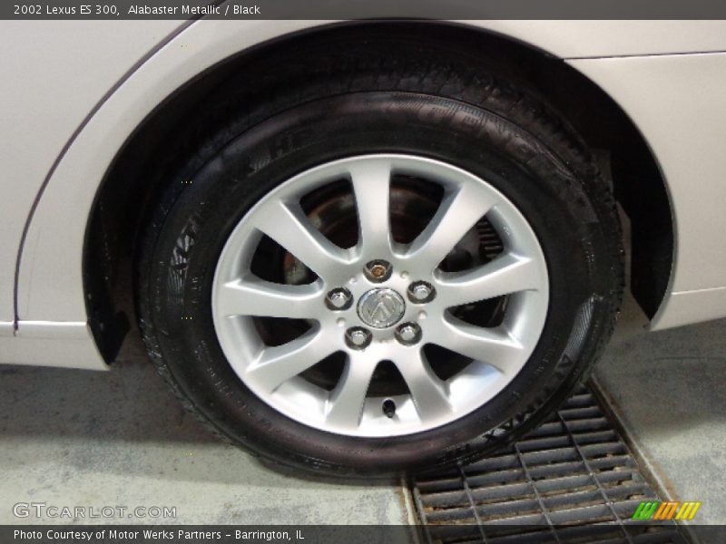 Alabaster Metallic / Black 2002 Lexus ES 300