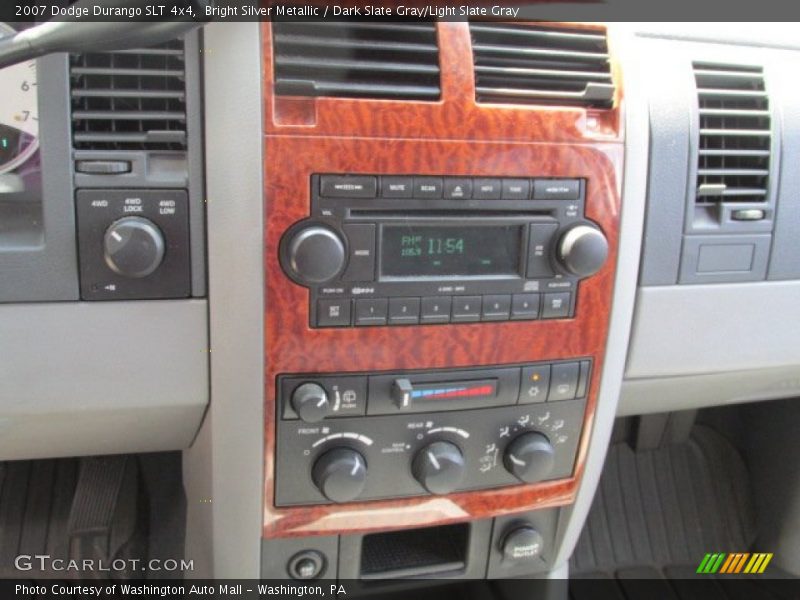 Bright Silver Metallic / Dark Slate Gray/Light Slate Gray 2007 Dodge Durango SLT 4x4