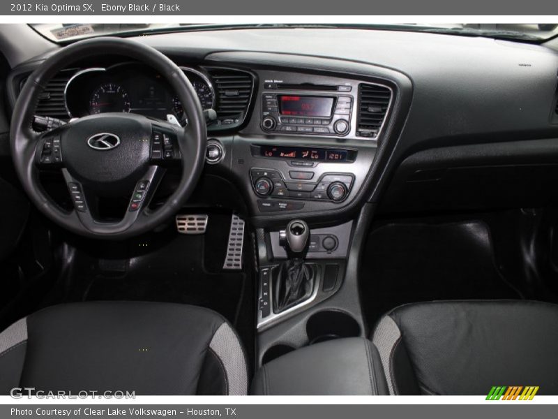 Ebony Black / Black 2012 Kia Optima SX