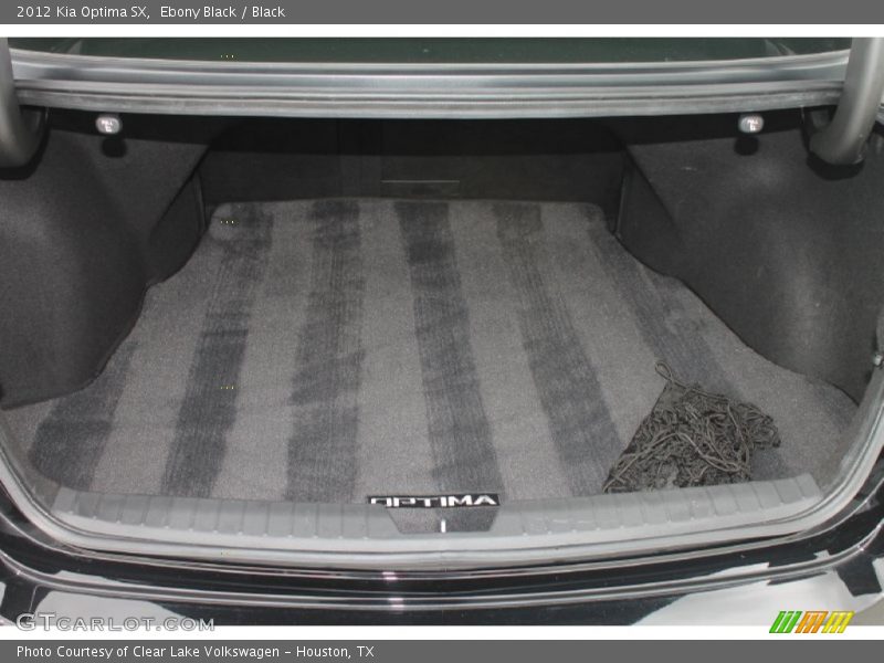 Ebony Black / Black 2012 Kia Optima SX