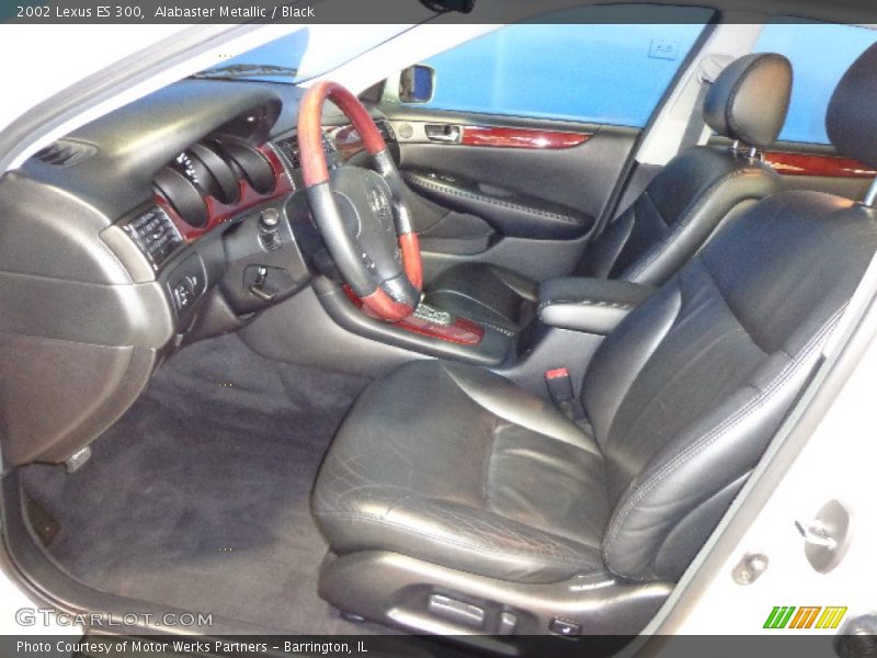 Alabaster Metallic / Black 2002 Lexus ES 300