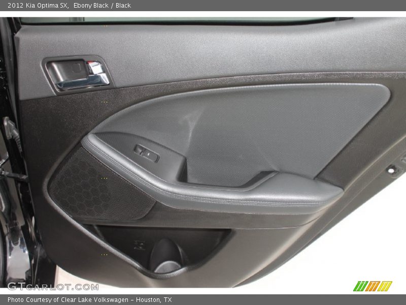 Ebony Black / Black 2012 Kia Optima SX