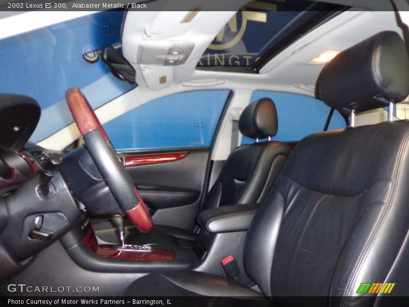 Alabaster Metallic / Black 2002 Lexus ES 300