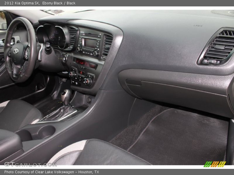 Ebony Black / Black 2012 Kia Optima SX
