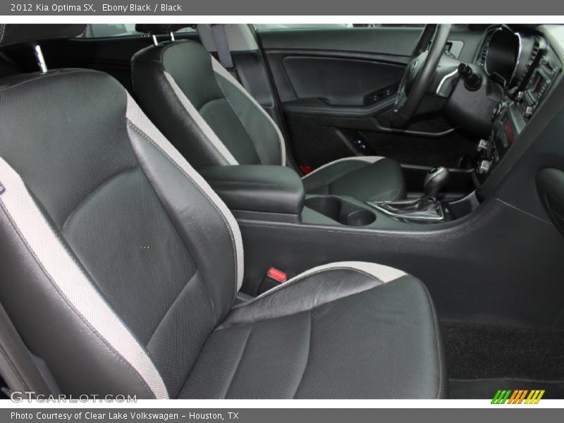 Ebony Black / Black 2012 Kia Optima SX
