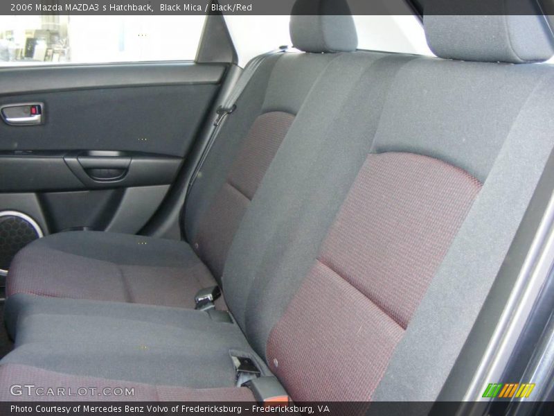 Black Mica / Black/Red 2006 Mazda MAZDA3 s Hatchback