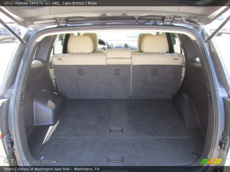 Cabo Bronze / Beige 2012 Hyundai Santa Fe GLS AWD