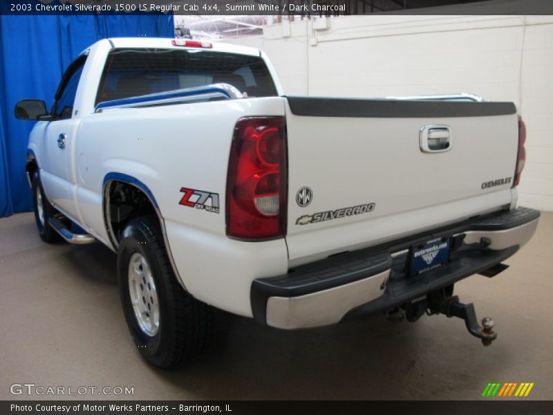 Summit White / Dark Charcoal 2003 Chevrolet Silverado 1500 LS Regular Cab 4x4