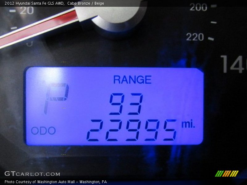 Cabo Bronze / Beige 2012 Hyundai Santa Fe GLS AWD