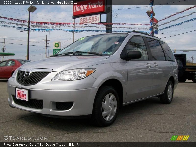 Sunlight Silver Metallic / Gray 2006 Mazda MPV LX