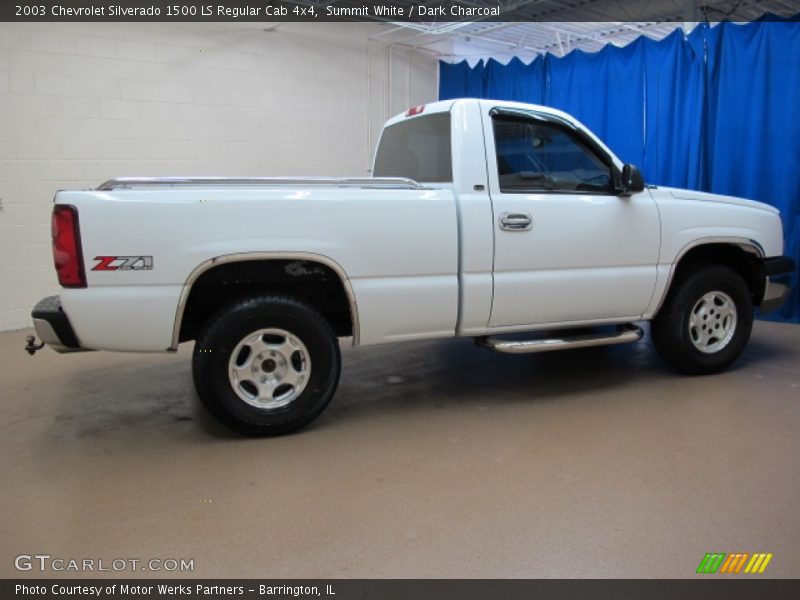 Summit White / Dark Charcoal 2003 Chevrolet Silverado 1500 LS Regular Cab 4x4