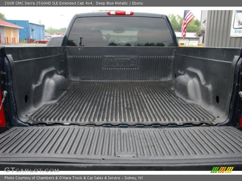 Deep Blue Metallic / Ebony 2008 GMC Sierra 2500HD SLE Extended Cab 4x4