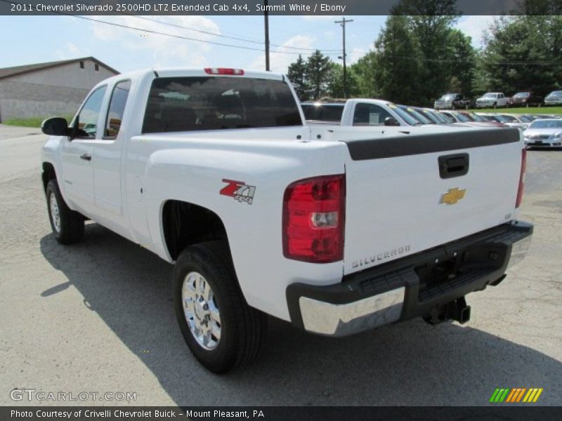  2011 Silverado 2500HD LTZ Extended Cab 4x4 Summit White