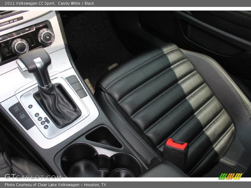Candy White / Black 2011 Volkswagen CC Sport