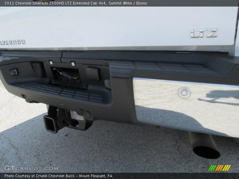 Summit White / Ebony 2011 Chevrolet Silverado 2500HD LTZ Extended Cab 4x4