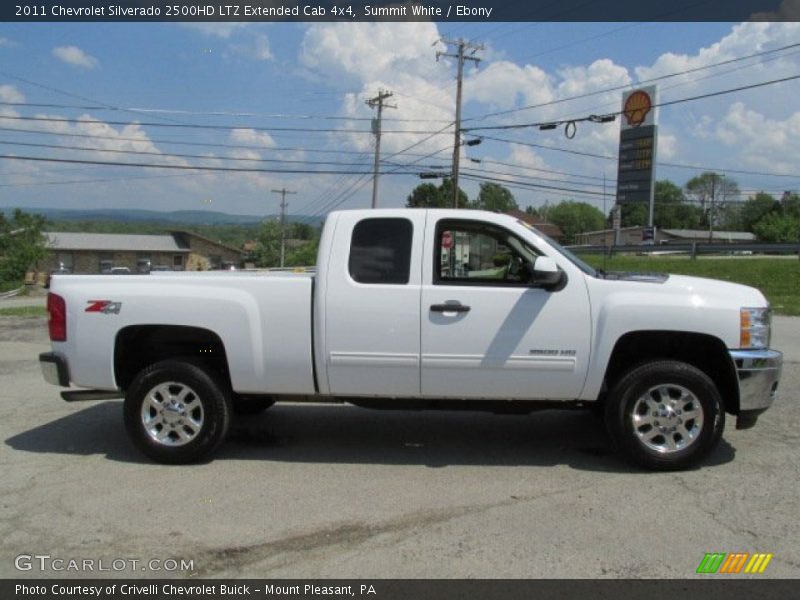  2011 Silverado 2500HD LTZ Extended Cab 4x4 Summit White