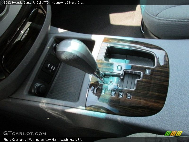 Moonstone Silver / Gray 2012 Hyundai Santa Fe GLS AWD