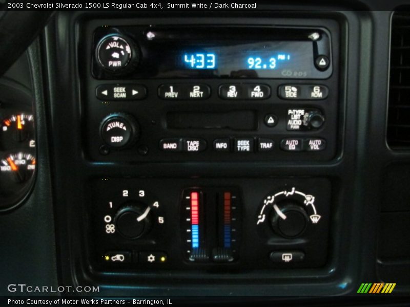 Summit White / Dark Charcoal 2003 Chevrolet Silverado 1500 LS Regular Cab 4x4