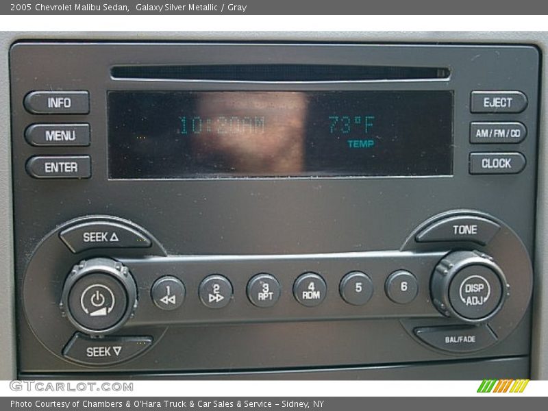 Galaxy Silver Metallic / Gray 2005 Chevrolet Malibu Sedan