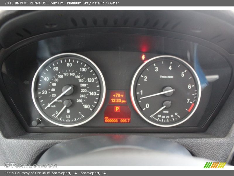  2013 X5 xDrive 35i Premium xDrive 35i Premium Gauges