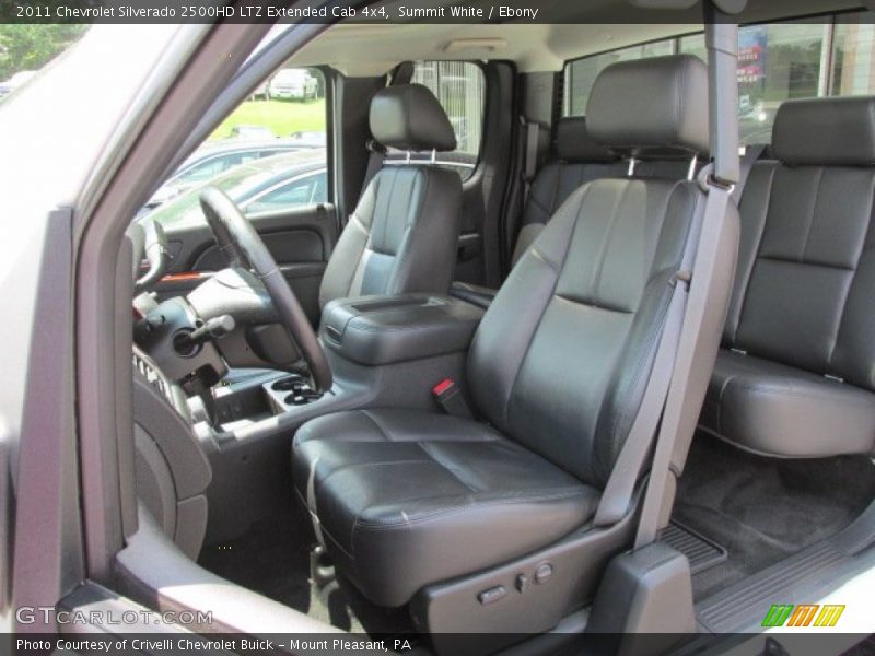 Front Seat of 2011 Silverado 2500HD LTZ Extended Cab 4x4