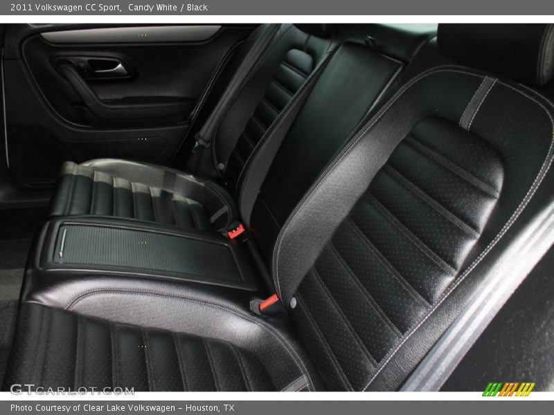 Candy White / Black 2011 Volkswagen CC Sport