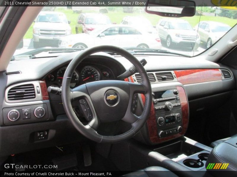 Dashboard of 2011 Silverado 2500HD LTZ Extended Cab 4x4