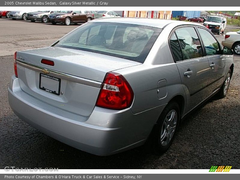 Galaxy Silver Metallic / Gray 2005 Chevrolet Malibu Sedan