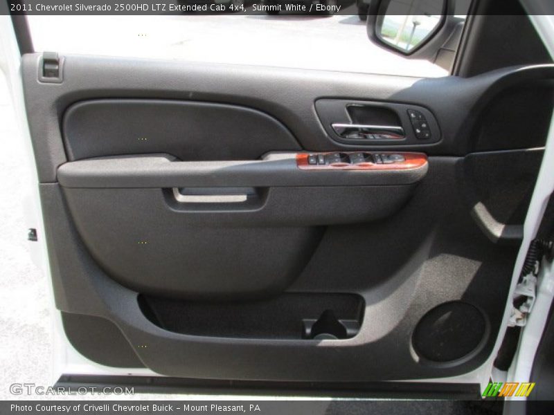 Door Panel of 2011 Silverado 2500HD LTZ Extended Cab 4x4
