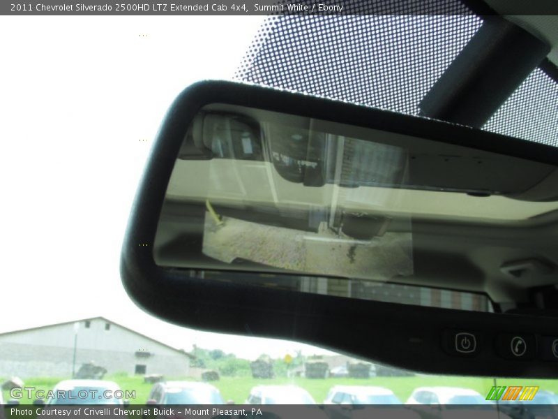 Summit White / Ebony 2011 Chevrolet Silverado 2500HD LTZ Extended Cab 4x4