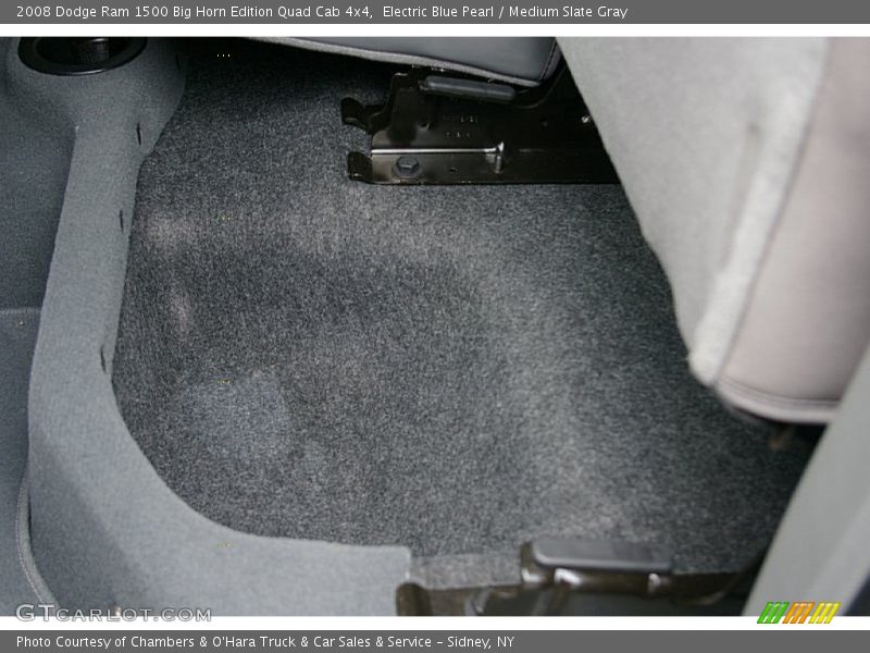 Electric Blue Pearl / Medium Slate Gray 2008 Dodge Ram 1500 Big Horn Edition Quad Cab 4x4