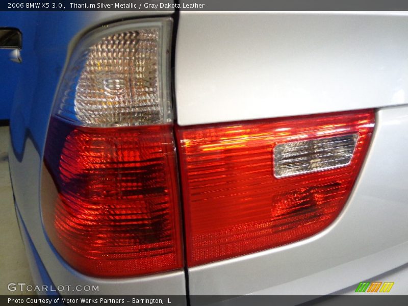 Titanium Silver Metallic / Gray Dakota Leather 2006 BMW X5 3.0i