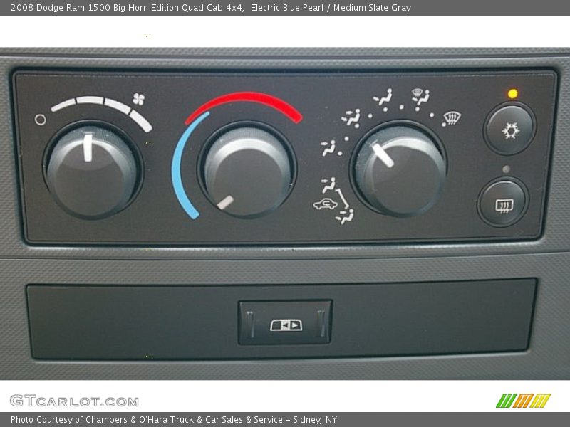 Electric Blue Pearl / Medium Slate Gray 2008 Dodge Ram 1500 Big Horn Edition Quad Cab 4x4