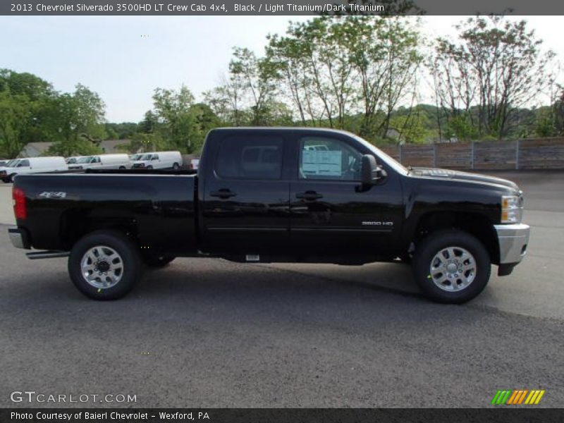 Black / Light Titanium/Dark Titanium 2013 Chevrolet Silverado 3500HD LT Crew Cab 4x4