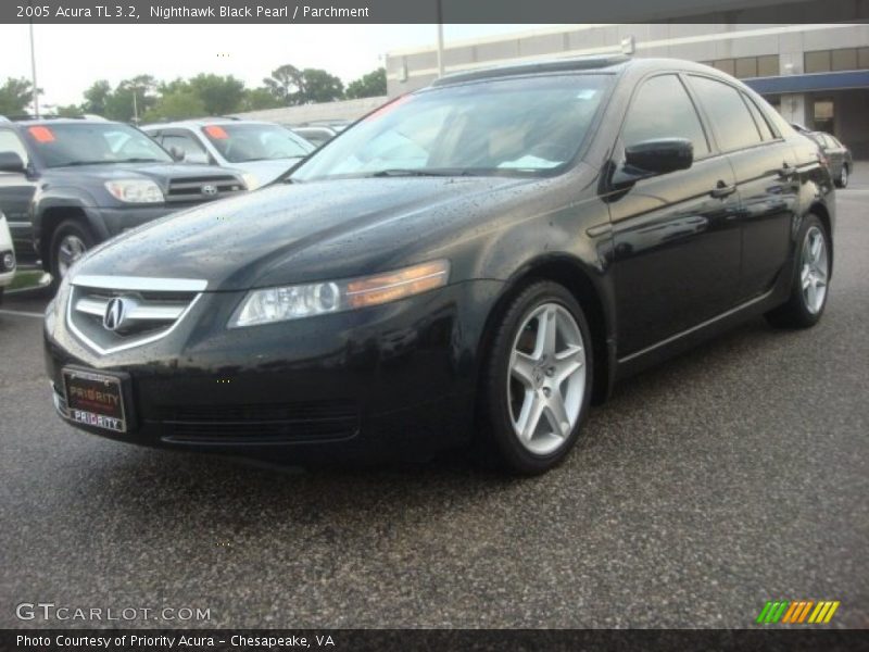 Nighthawk Black Pearl / Parchment 2005 Acura TL 3.2