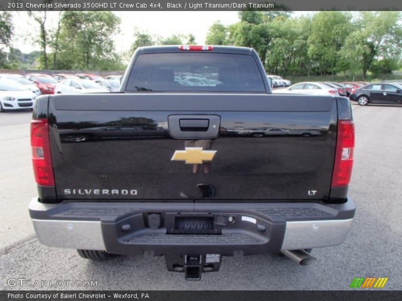 Black / Light Titanium/Dark Titanium 2013 Chevrolet Silverado 3500HD LT Crew Cab 4x4