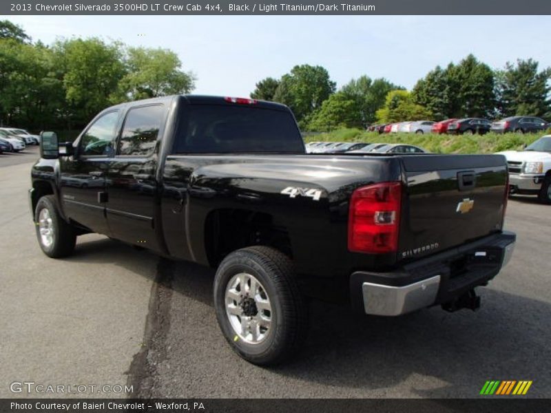 Black / Light Titanium/Dark Titanium 2013 Chevrolet Silverado 3500HD LT Crew Cab 4x4