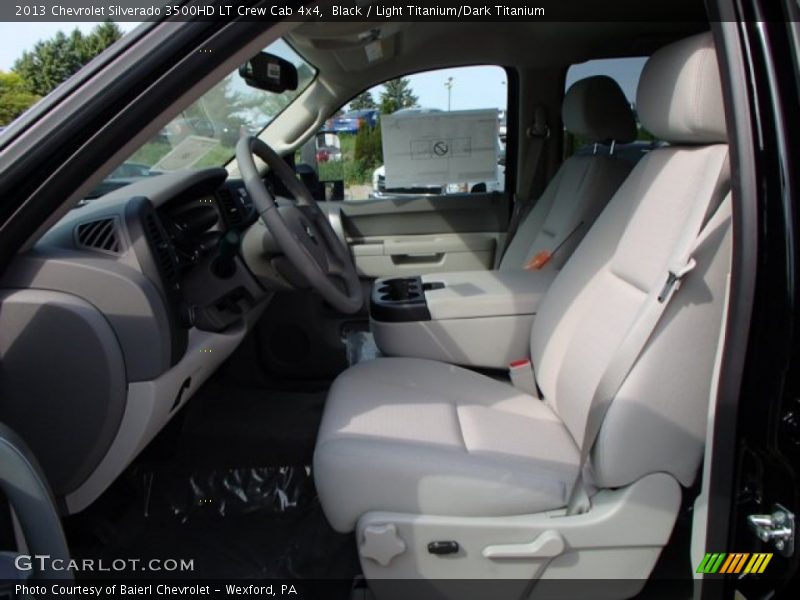  2013 Silverado 3500HD LT Crew Cab 4x4 Light Titanium/Dark Titanium Interior