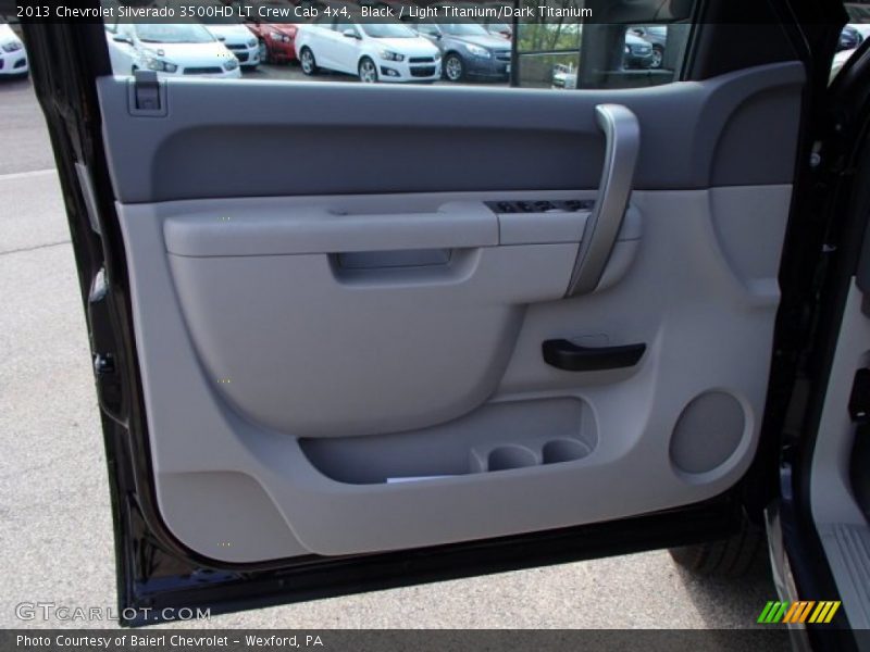 Black / Light Titanium/Dark Titanium 2013 Chevrolet Silverado 3500HD LT Crew Cab 4x4