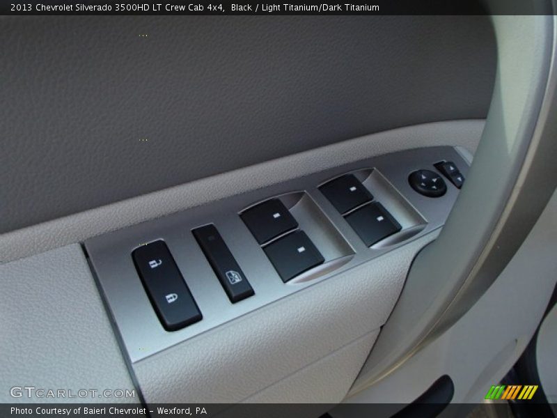 Black / Light Titanium/Dark Titanium 2013 Chevrolet Silverado 3500HD LT Crew Cab 4x4