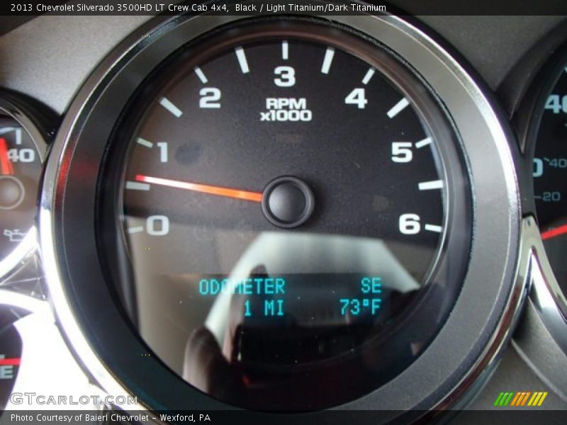 Black / Light Titanium/Dark Titanium 2013 Chevrolet Silverado 3500HD LT Crew Cab 4x4