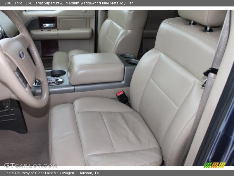 Front Seat of 2005 F150 Lariat SuperCrew