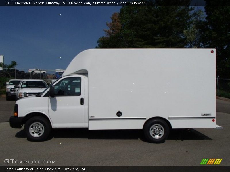  2013 Express Cutaway 3500 Moving Van Summit White