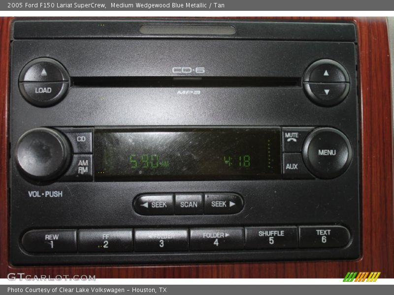 Audio System of 2005 F150 Lariat SuperCrew