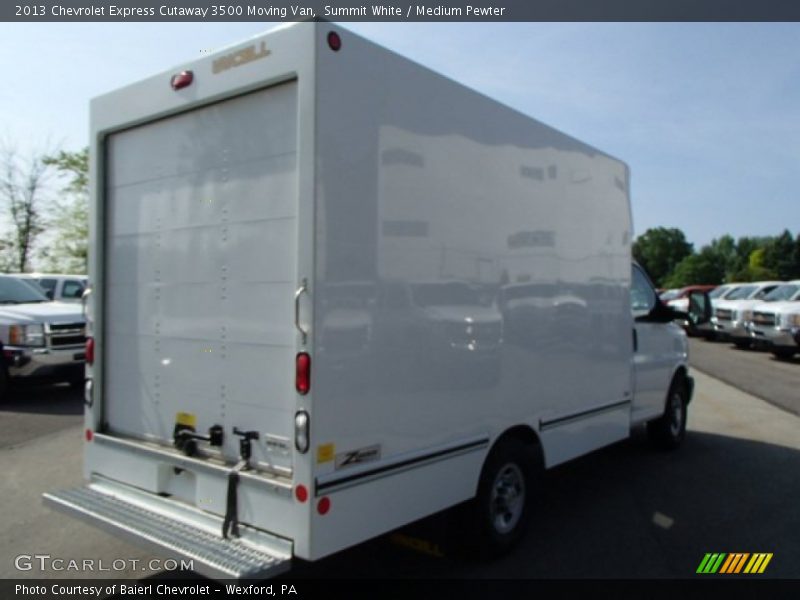 Summit White / Medium Pewter 2013 Chevrolet Express Cutaway 3500 Moving Van