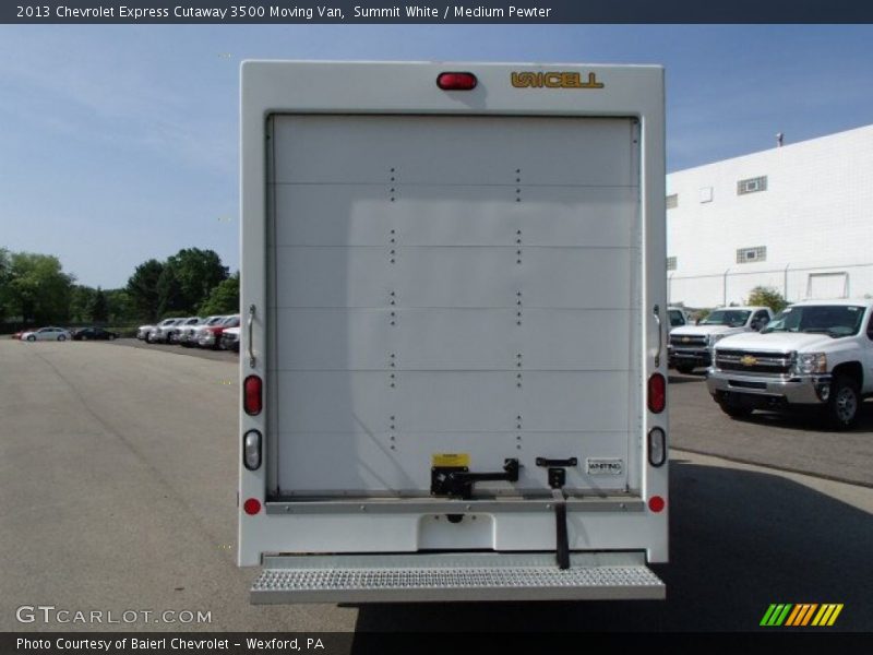 Summit White / Medium Pewter 2013 Chevrolet Express Cutaway 3500 Moving Van