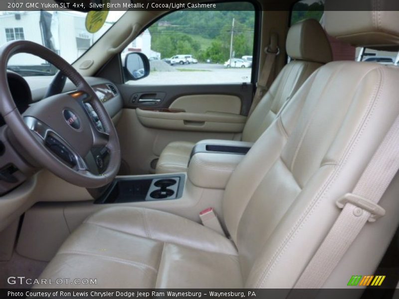 Silver Birch Metallic / Cocoa/Light Cashmere 2007 GMC Yukon SLT 4x4