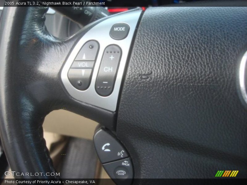 Nighthawk Black Pearl / Parchment 2005 Acura TL 3.2